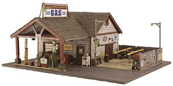 Woodland Scenics BR5048 HO Scale Ethyl's Gas & Service