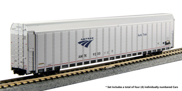 Kato 106-5506 N Scale Autorack Amtrak Auto Train 4-Car Set #4