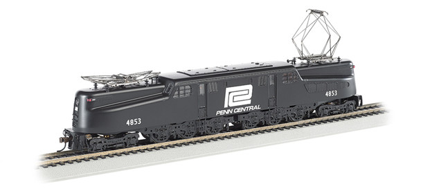 Bachmann 65305 HO Scale GG1 Electric DCC Sound Penn Central Black #4853