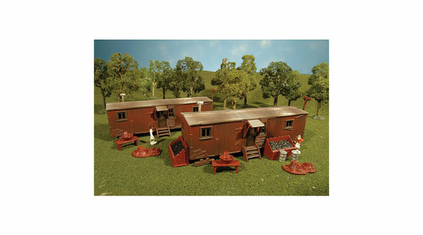 Bachmann 45009 HO Scale RAILROAD WORK SHEDS 2