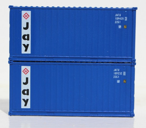 JTC 205303 N JAY 20' Std. Height Containers With Magnetic System (2 PK)