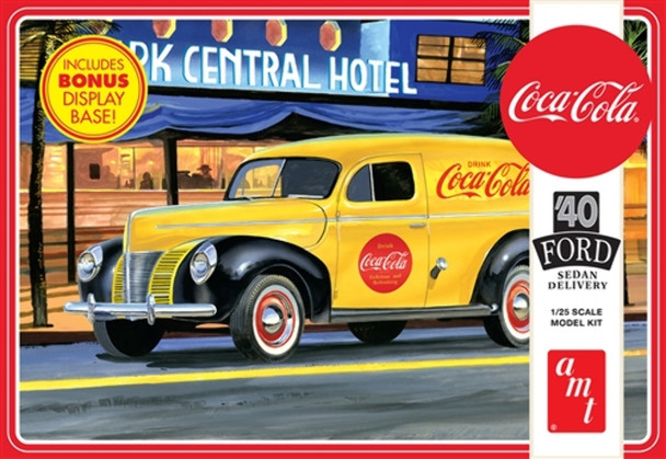 AMT 1161 1:25 1940 Ford Sedan Delivery (Coca-Cola) Model Kit