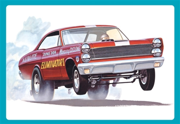 AMT 1151 1:25 1967 Mercury Cyclone Eliminator II (Dyno Don Nicholson) Model Kit