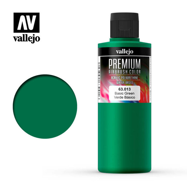 Vallejo 63013 Basic Green 200 ml