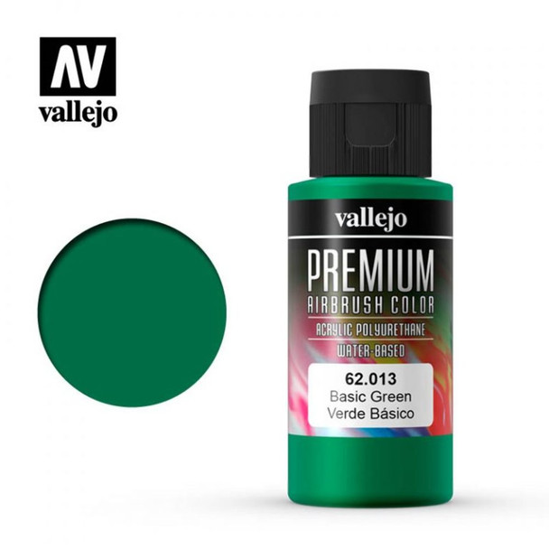 Vallejo 62013 Basic Green 60 ml