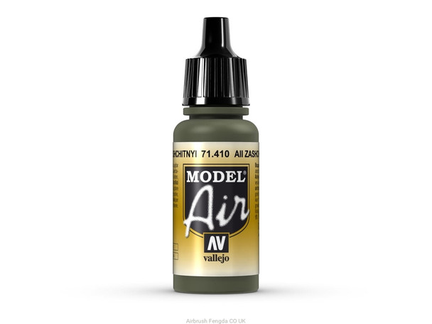 Vallejo 71410 AII Zashchitnyi Camouflage Green 17 ml