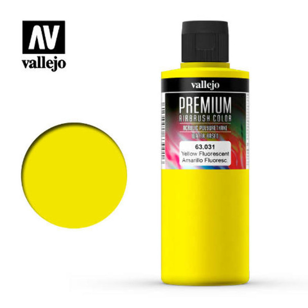 Vallejo 63031 Fluorescent Yellow 200 ml