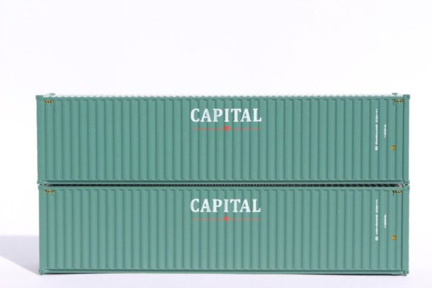 JTC 405017 N CAPITAL 40' High Cube Containers (2 PK)