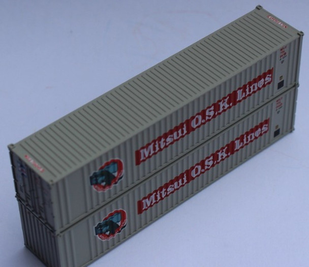 JTC 405522 N MITSUI O.S.K. LINES (MOL) 40' Standard Height Containers (2 PK)