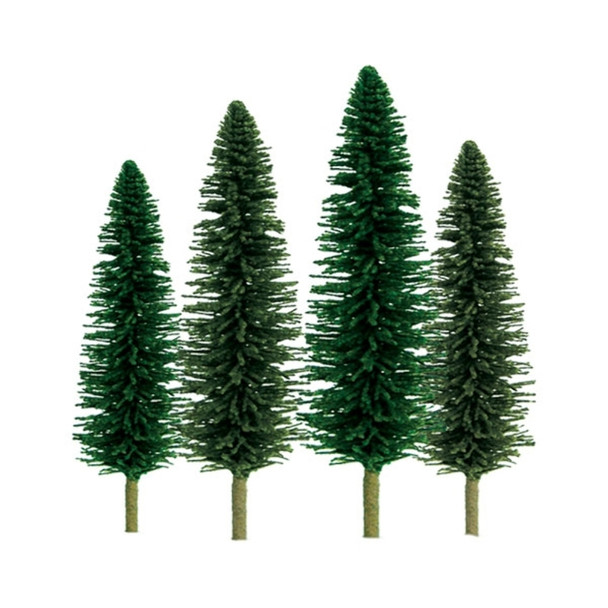 JTT Scenery 92031 CEDAR 4" to 6" SCENIC HO-scale, 24/pk