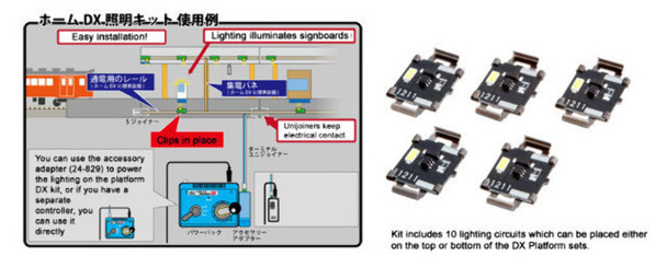 Kato 23-000 Suburban Platform DX Lighting Kit