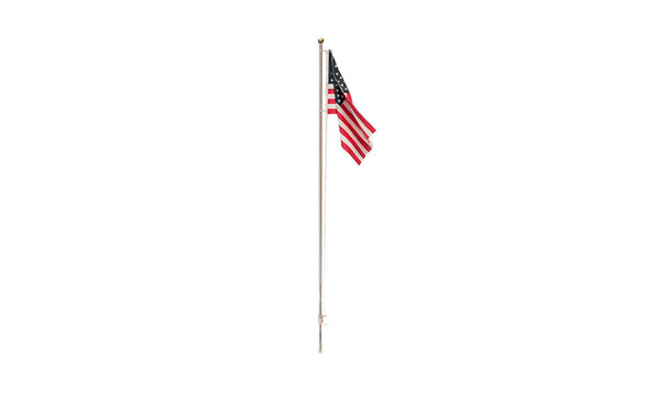 Woodland Scenics JP5952 Large US Flag Pole