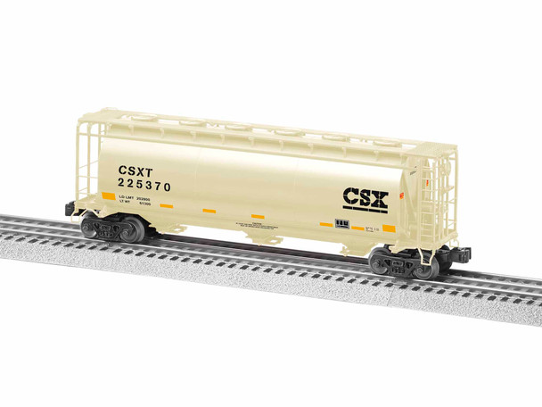 Lionel 1919351 S Scale CSX Cylindrical Hopper #225370