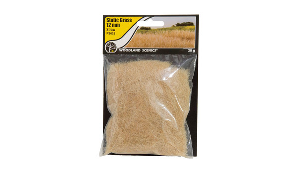 Woodland Scenics FS628 Static Grass Straw 12mm