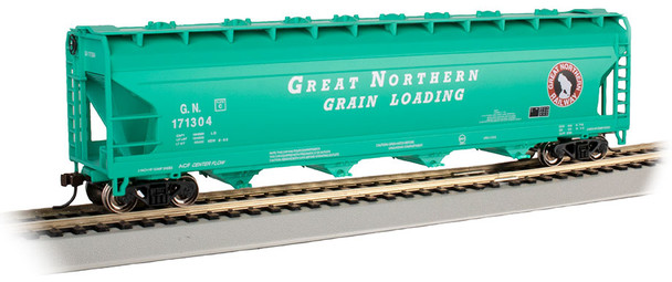 Bachmann 17509 HO Scale 56' ACF Hopper Glacier Green Great Northern #171304