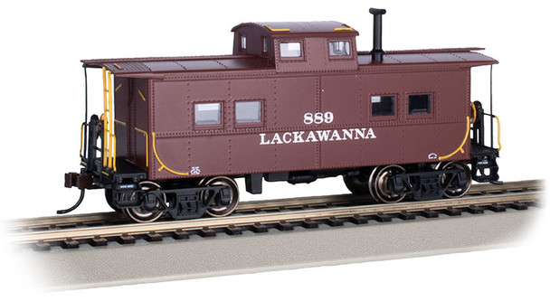 Bachmann 16825 HO Scale NE Steel Caboose Lackawanna #889