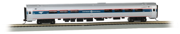 Bachmann 13124 HO Scale Amfleet I Cafe Car Ne Regional Phase VI AMTK #43344