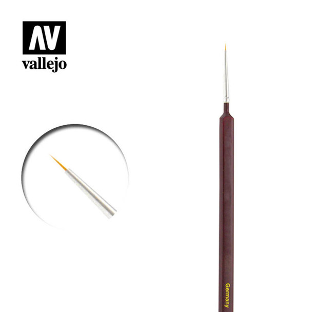 Vallejo P15003 Round Toray Brush Triangular Handle Size 3