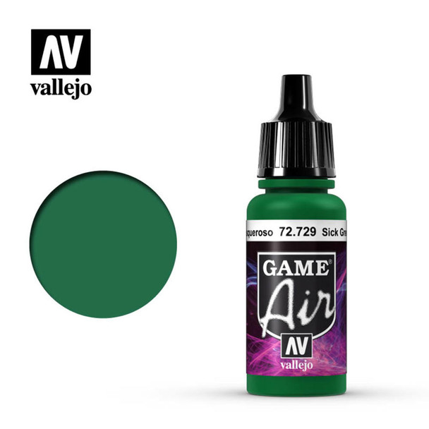 Vallejo 72729 Sick Green 17 ml