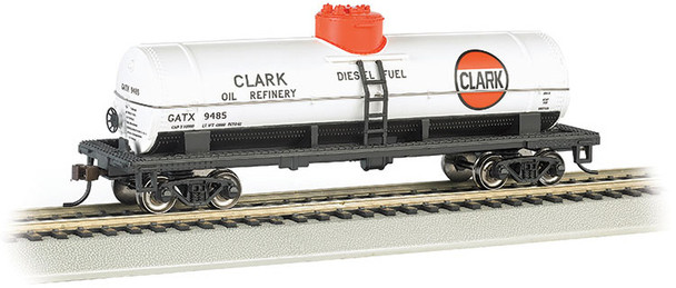 Bachmann 17809 HO Clark #9485 - 40' Single-Dome Tank Car