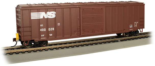 Bachmann 14906 HO 50' Outside Braced Box Car with FRED - Norfolk Southern #40028