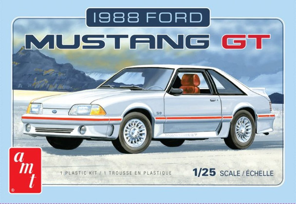 AMT 1216 1:25 1988 Ford Mustang Model Kit