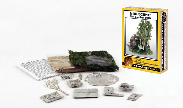 Woodland M106 HO Scale The Tack Shed Kit