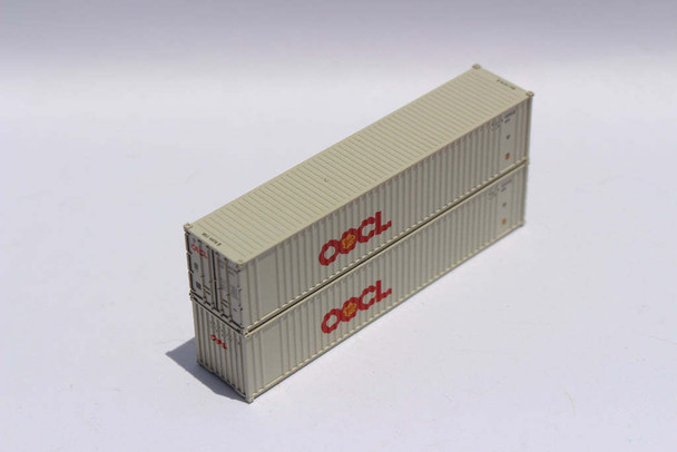 Jacksonville 405504 N OOCL 40' Standard Height (8'6") 2-P-44-P-2 Containers (2)