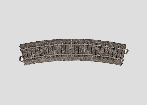 Marklin 24224 HO Scale 24.3? 437.5mm Curved Track