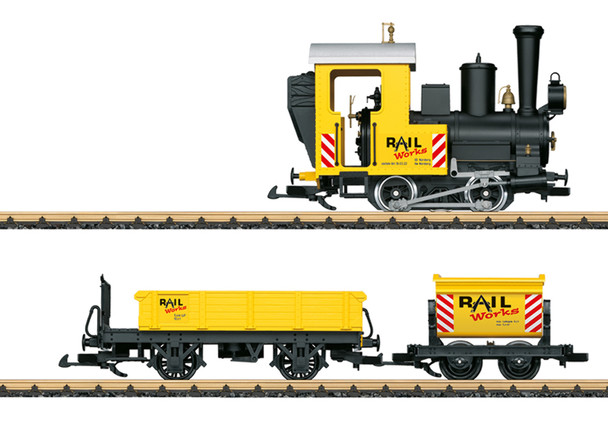 LGB 72503 G Scale Construction Site Train Starter Set. 120 Volts