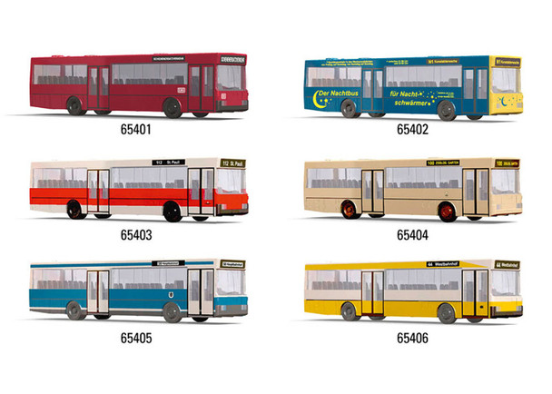 TRIX 65400 N Scale Busses