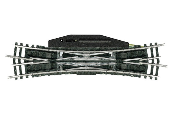 TRIX 14960 N Scale 15? Electric Double Slip Switch