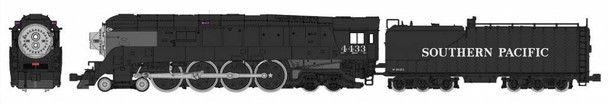 Kato 126-0308 N Scale Southern Pacific 4-8-4 GS-4 Postwar Black #4433