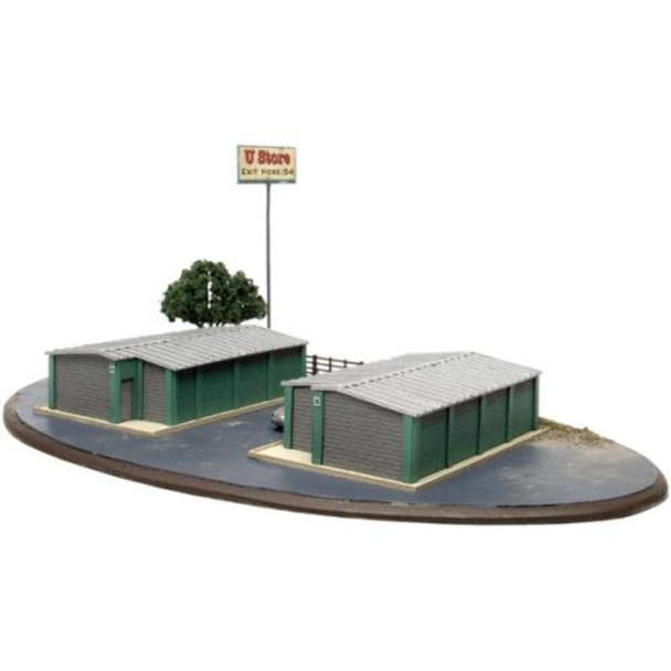 Atlas Model Railroad 4001016 N Scale Self Storage Unit Kit