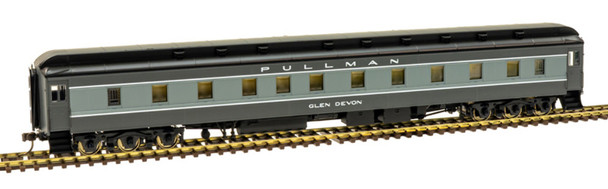 Atlas 20005109 HO Scale Pullman "Glen Devon" 6-3 Sleeper Cars
