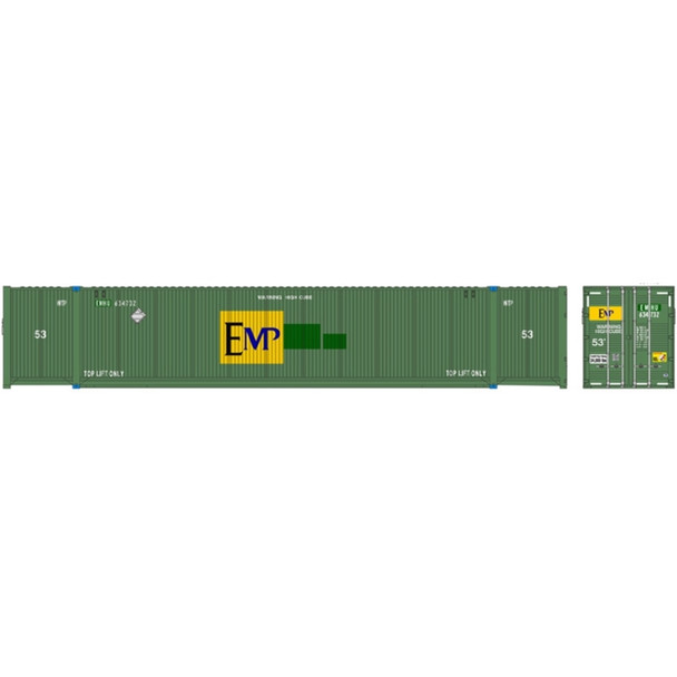 Atlas 50005945 N 53' Containers EMP W/ Large Side Logo Set #2 (3)