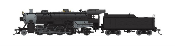 Broadway Limited 3997 N Scale USRA Light Mikado Unlettered Paragon4 Sound/DC/DCC