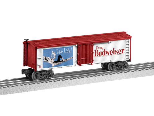 Lionel 2028230 O Scale Enjoy Budweiser Reefer