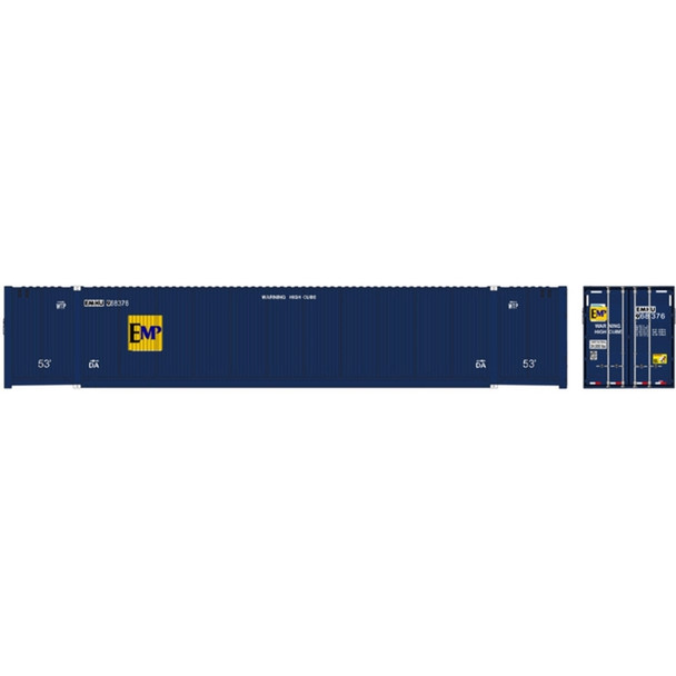 Atlas Model Railroad 50005946 N Scale EMP 53' Containers EX-FEC Set #1 (3)