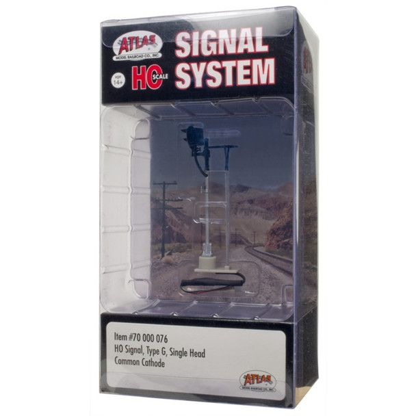 Atlas Model Railroad 70000076 HO Scale Signal Type G Single Head