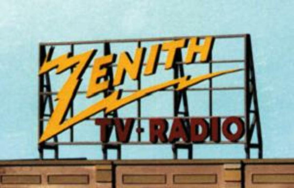 Blair Line 1527 Z/N/HO Scale Zenith Rooftop Sign