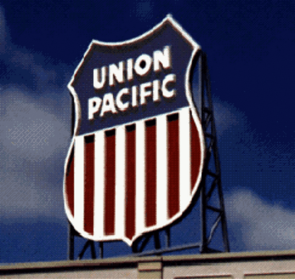 Blair Line 2509 HO/S/O Scale Union Pacific Rooftop Sign