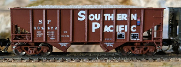 Bluford Shops 65315 N Southern Pacific Post-1974 8-Panel 2-Bay Hopper #464068