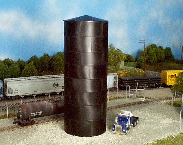 Rix Products 0505 HO Scale Water/Oil Tank 60? Peaked Top Kit