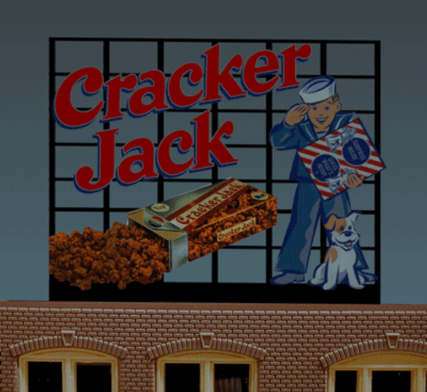 Miller Engineering 880101 HO/O Scale Cracker Jack Billboard
