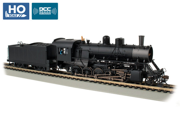 Bachmann  85405 HO Baldwin 2-10-0 Russian Decapod Painted Unlettered Black