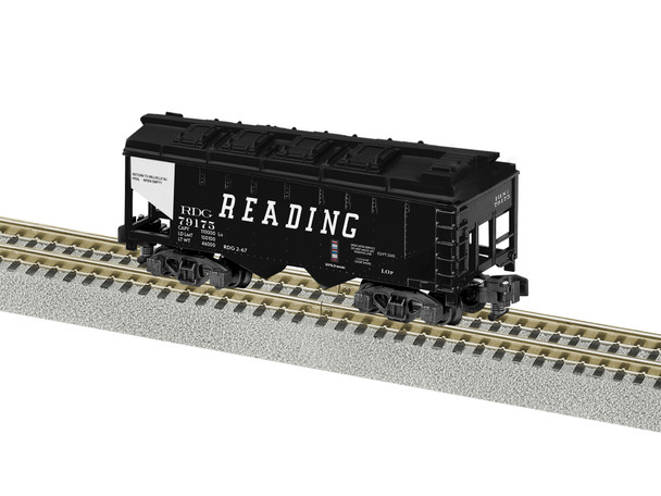 Lionel A/F 2219082 S Scale Reading 2-Bay Covered Hopper #79175