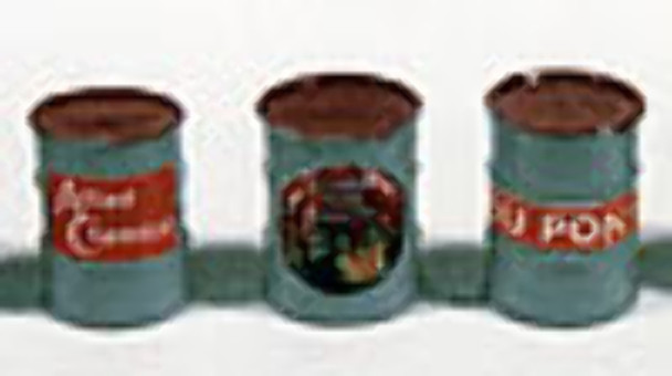 JL Innovative Design 912 HO Scale Custom Barrels Paint & Chemical Labels
