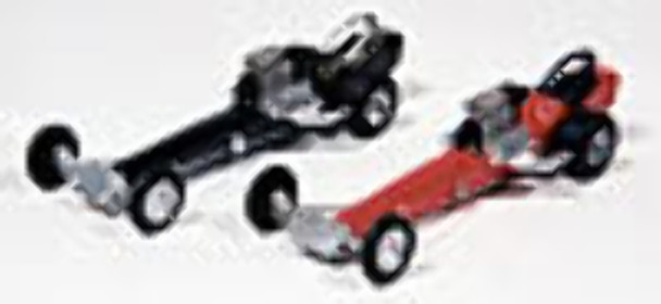 JL Innovative Design 921 HO Scale Vintage Dragster Pack of 2