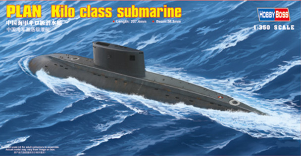 Hobby Boss 83501 1/350 Scale Chinese Navy Kilo-Class Submarine Kit